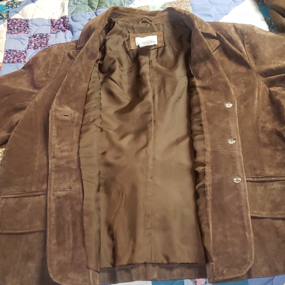 Leather/Suede Jacket - Picture 6 of 6